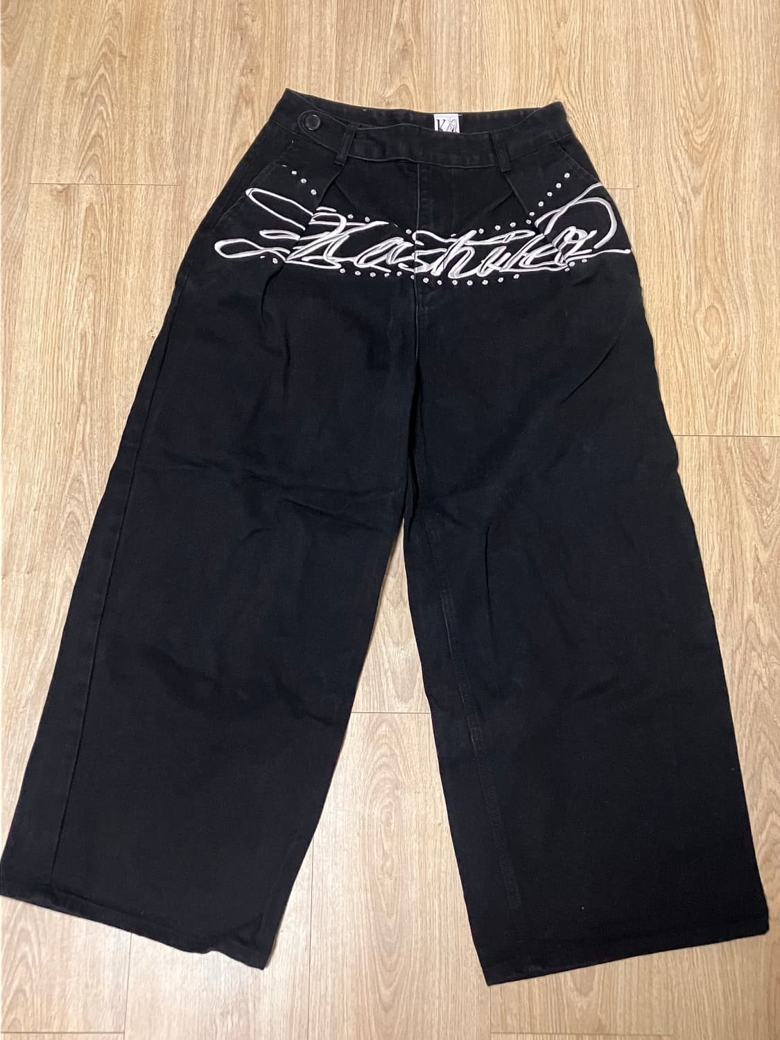 카시코 핀턱팬츠 Embroidered Pintuck Wide Pant 상품이미지2