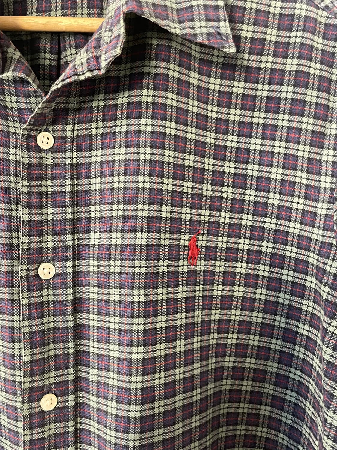 폴로 체크 셔츠  상품이미지5