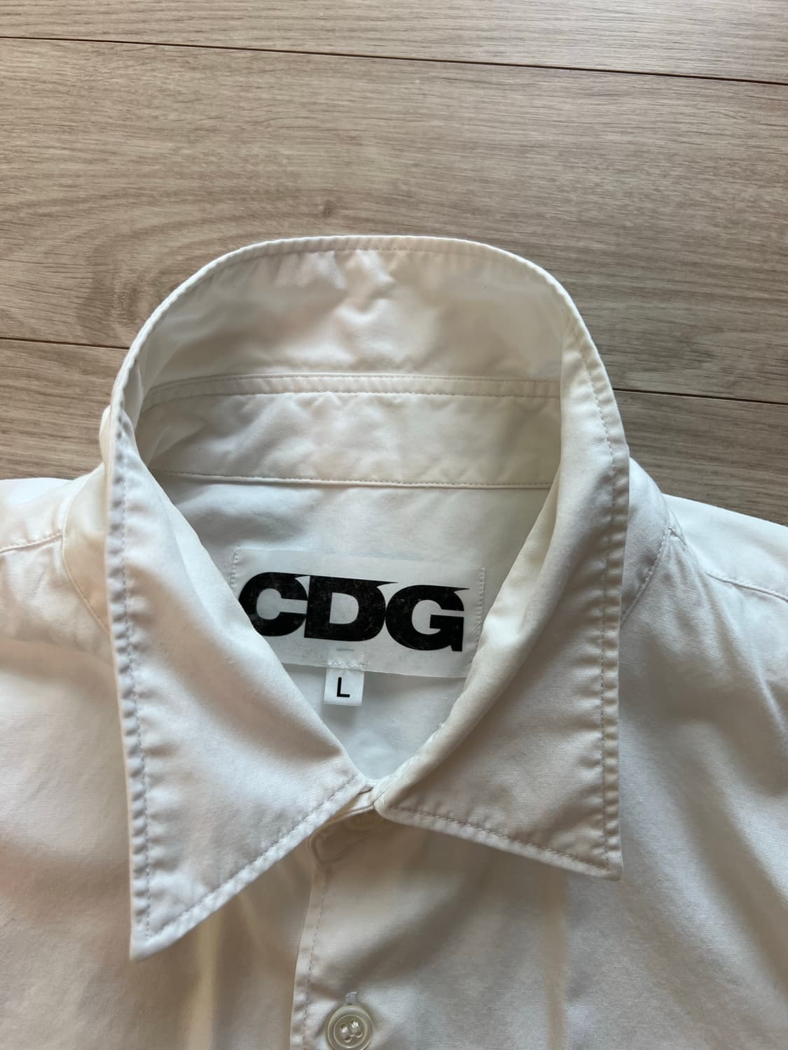 꼼데가르송 / CDG 화이트 셔츠 / L 상품이미지7