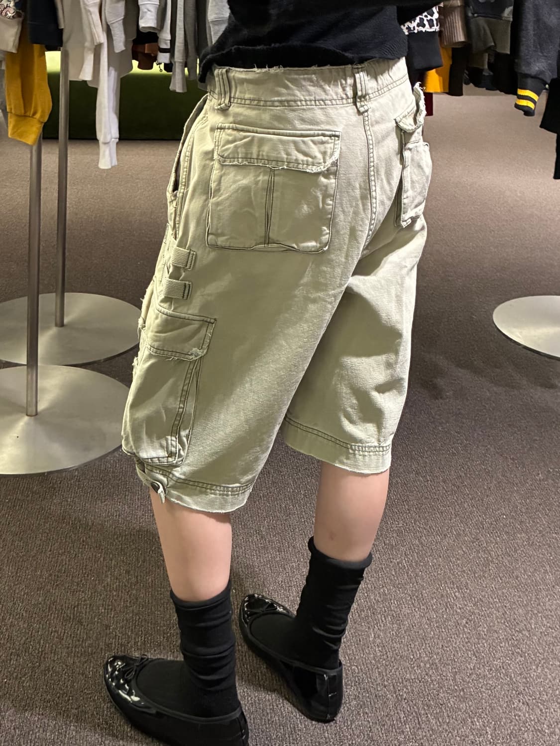 XL)Soo Cargo 빈티지 카고 쇼츠 상품이미지1
