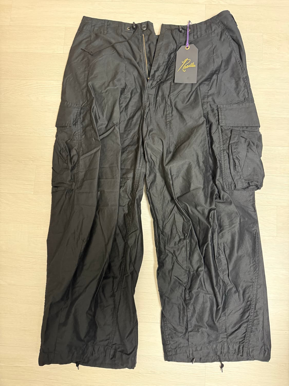 Needles H.D. BDU 팬츠 블랙 판매합니다 상품이미지1