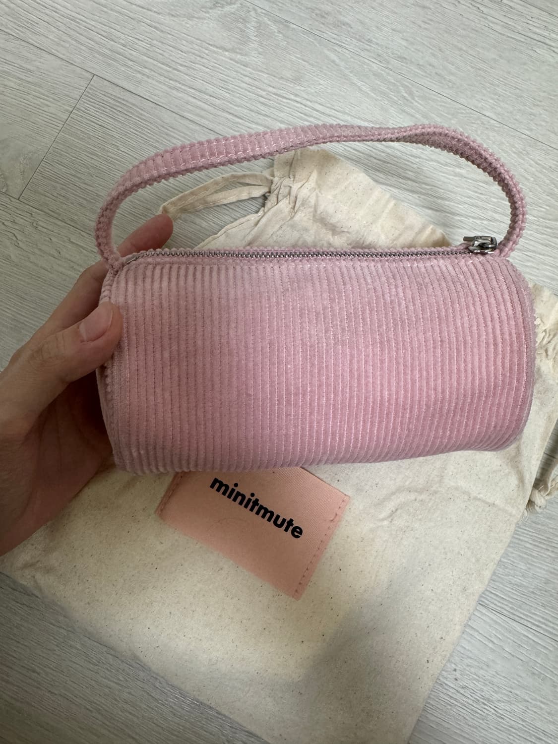 미닛뮤트 CLO CIRCLE 코듀로이 핑크 상품이미지3