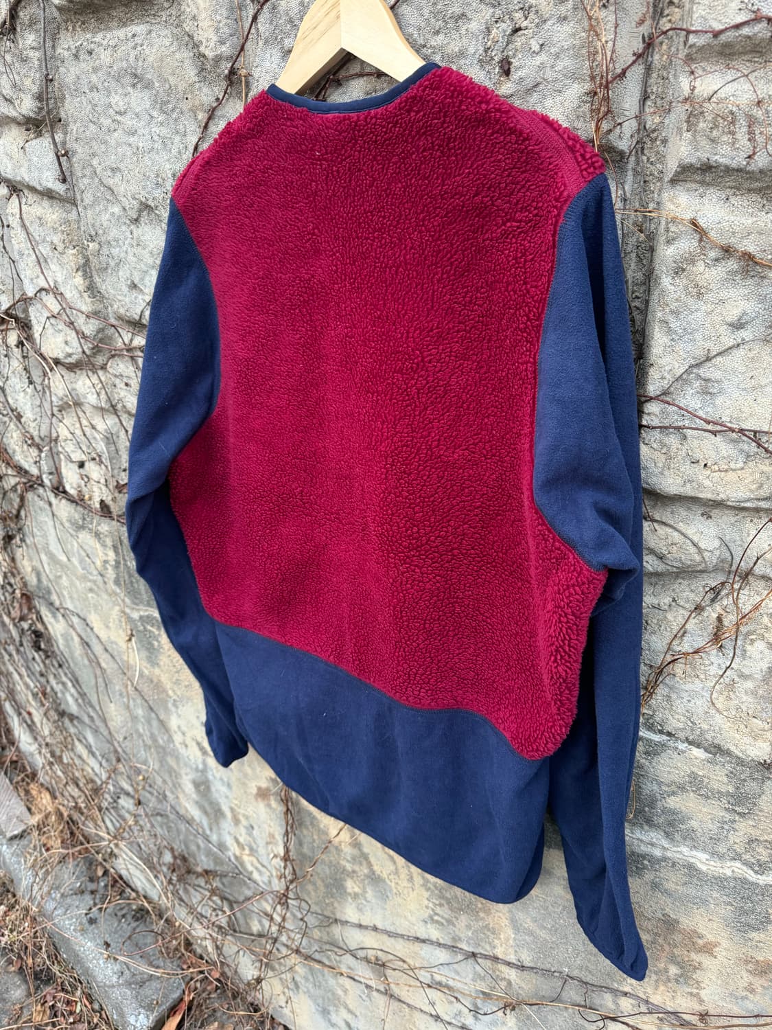 90s 파타고니아 usa 신칠라 딥파일 아쿠아퍼 풀오버 플리스 카약 상품이미지5