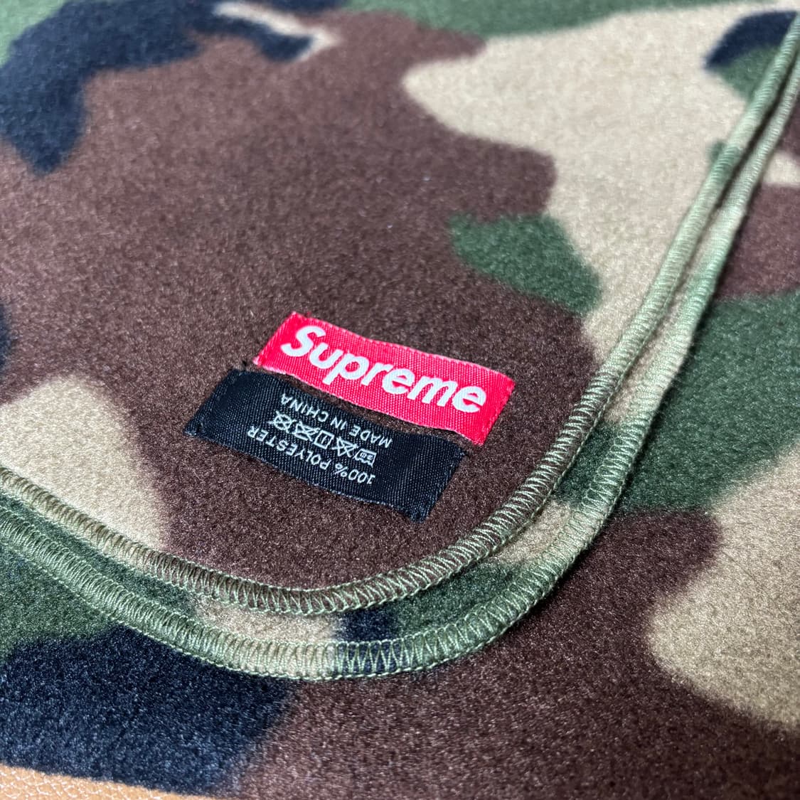 Supreme 슈프림 폴라텍 우드랜드 카모 머플러 목도리 (Camo) 상품이미지2