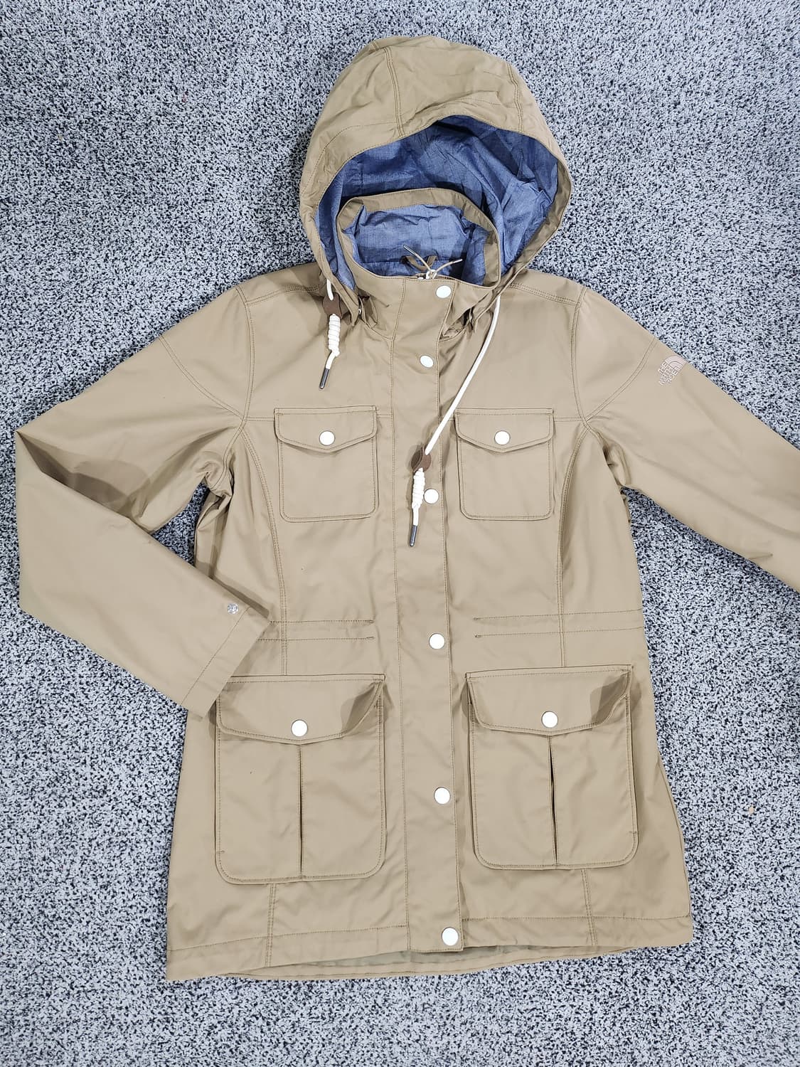 노스페이스 베이지 후드 자켓 상품이미지2