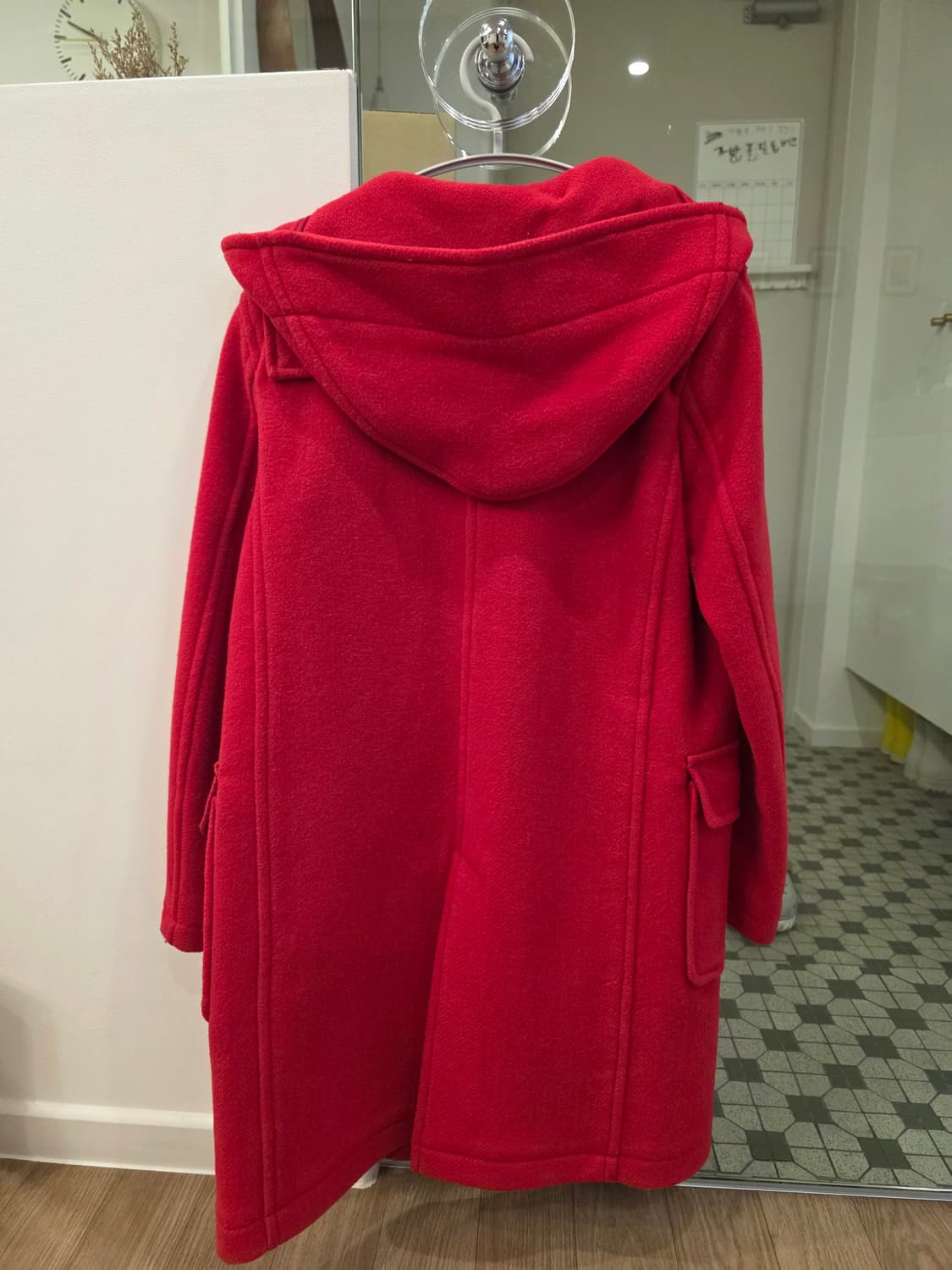 Jw Anderson 유니클로 레드 더플코트 상품이미지6