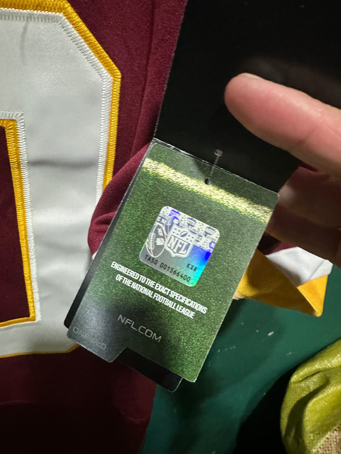 새제품 나이키NFL 그리핀 풋볼져지 상품이미지4