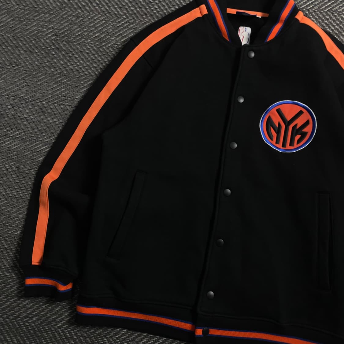 00s 리복 NBA 뉴욕 닉스 올드스쿨 바시티 자켓 o 4379 상품이미지3