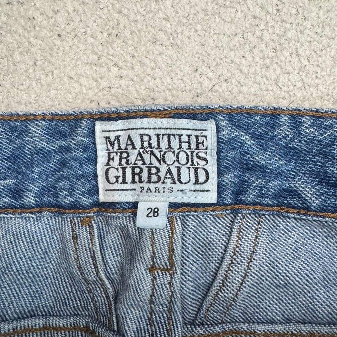 MARITHE FRANCOIS GIRBAUD 데님팬츠 28 상품이미지4