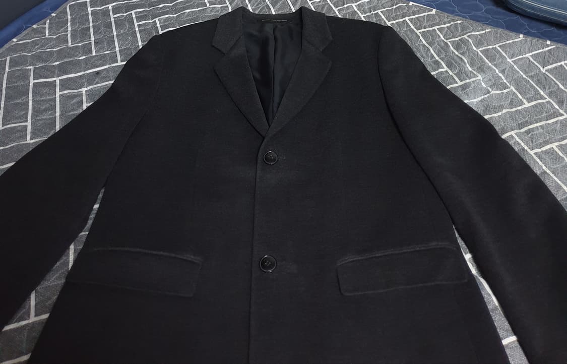 자라 메이드 인 루마니아 비스코스 롱코트 (XL) 상품이미지2