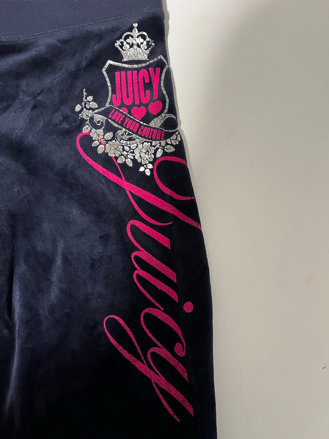 쥬시꾸뛰르 y2k 벨벳 트랙 셋업 상품이미지6