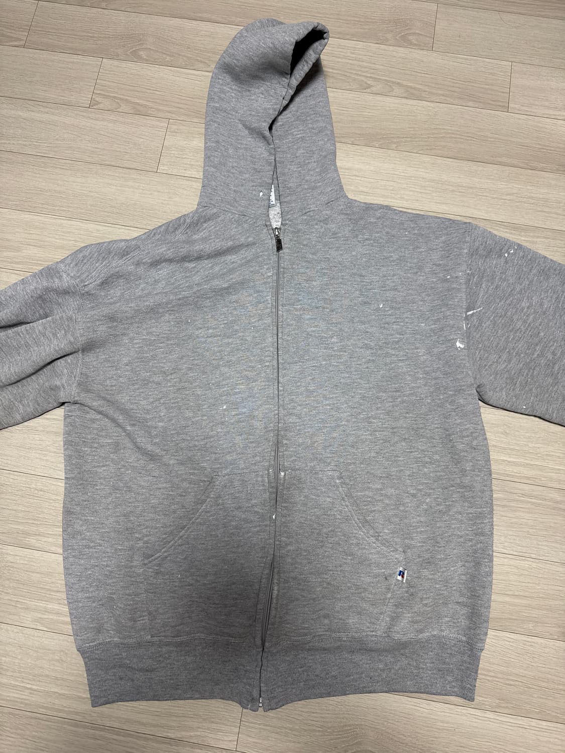 90’s 러셀 애슬레틱 후드집업 그레이 xL 상품이미지1