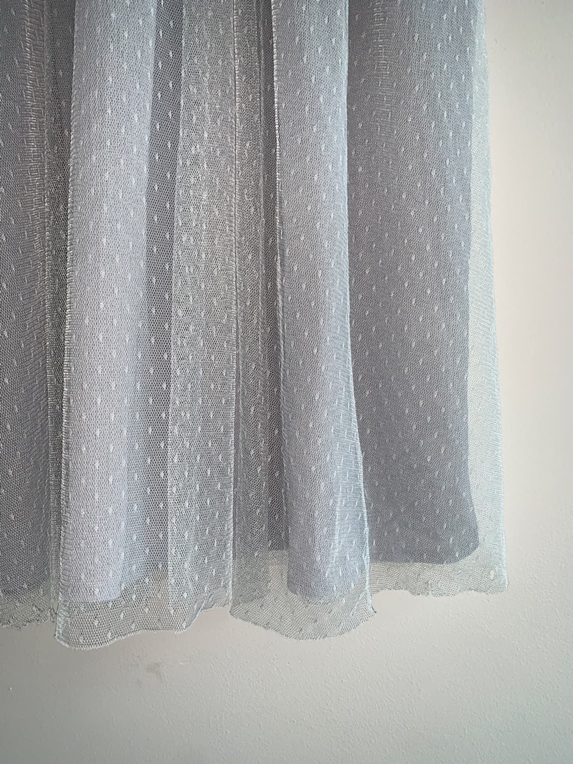 Lace v neck dot dress 상품이미지6
