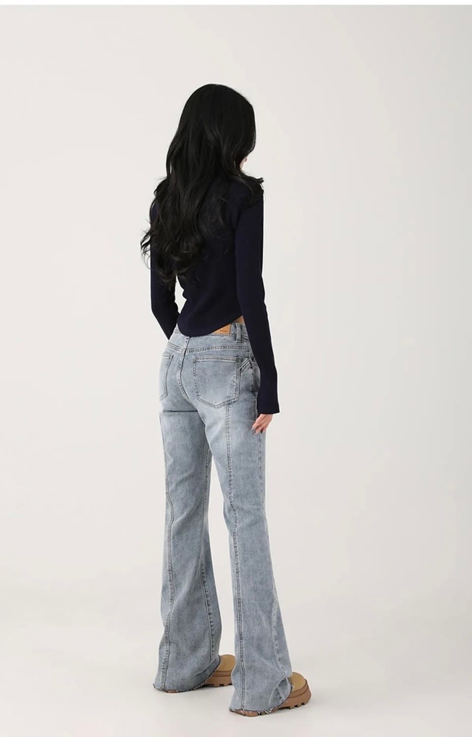 어반드레스 워싱 부츠컷 청바지 연청 상품이미지3