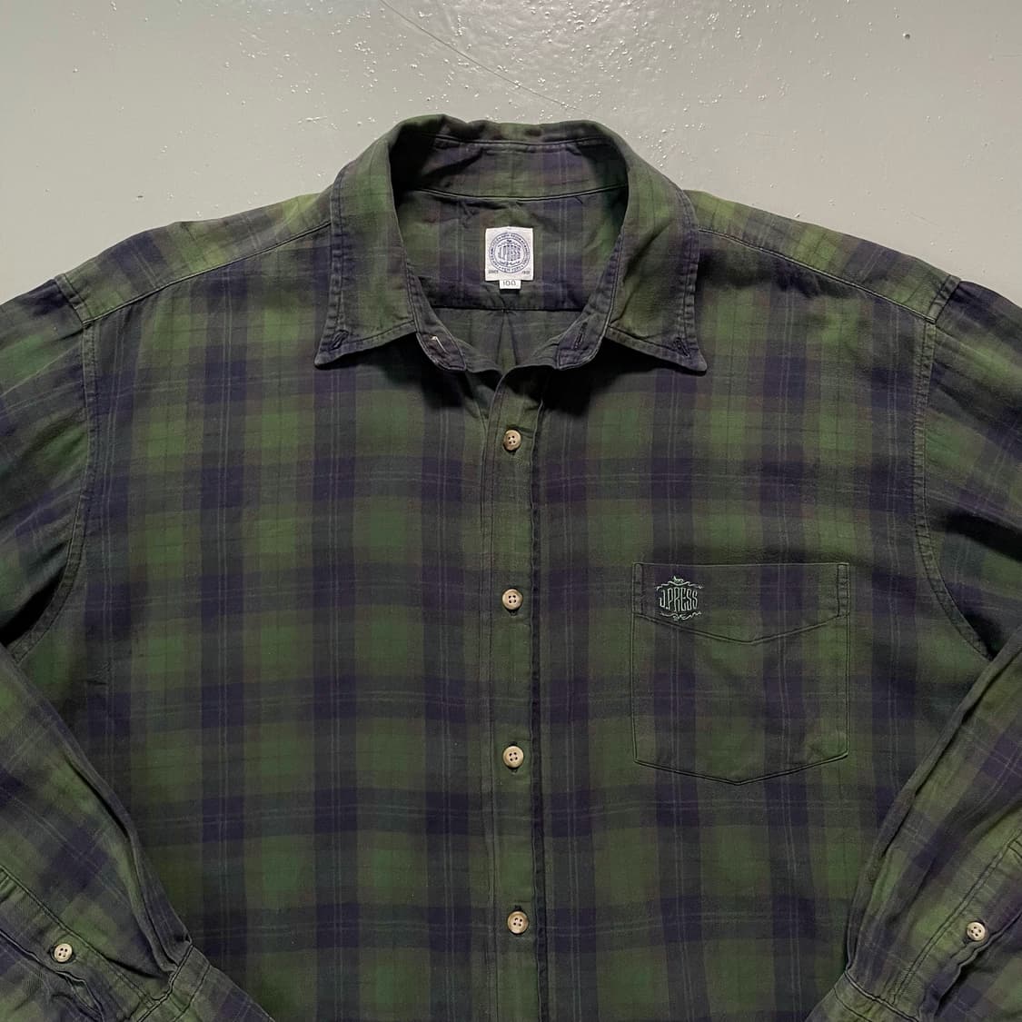 1990‘s J Press Check Shirt 상품이미지2