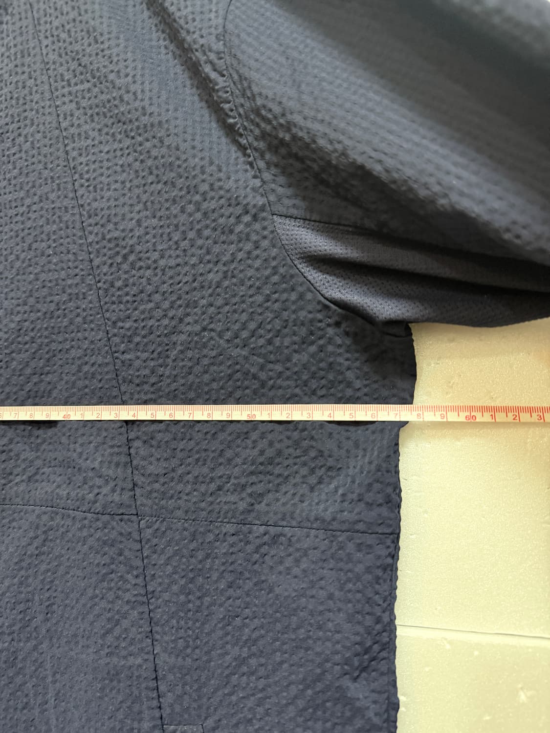 와이드앵글 골프 집업 자켓 110 네이비 기능성 바람막이 점퍼 상품이미지8