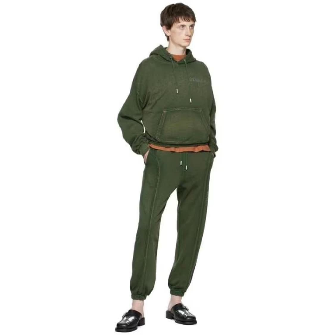 에크하우스라타 Logo Print Hooded Sweatshirt M 상품이미지2