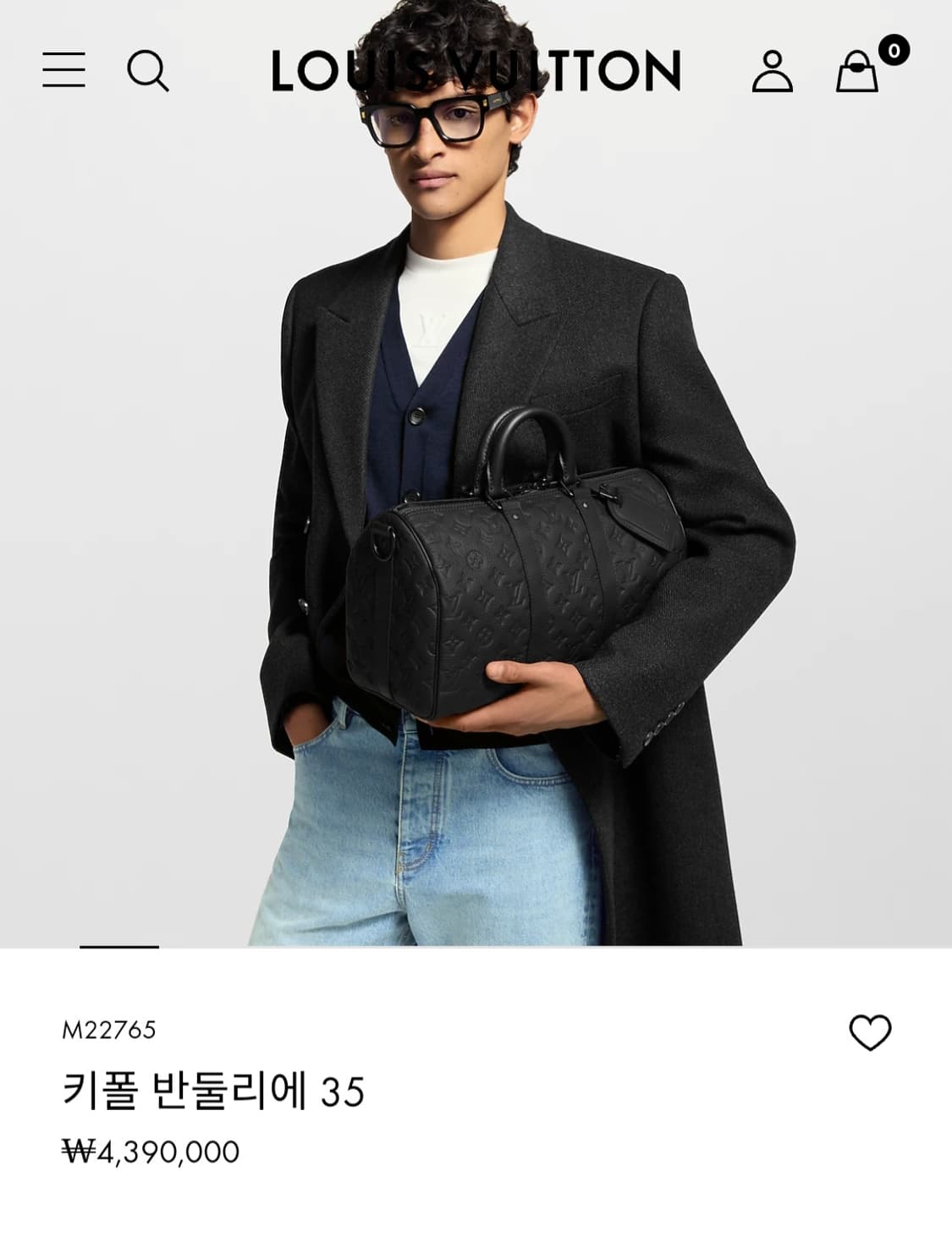 루이비통 토리옹 키폴35 반둘리에 신형 상품이미지3