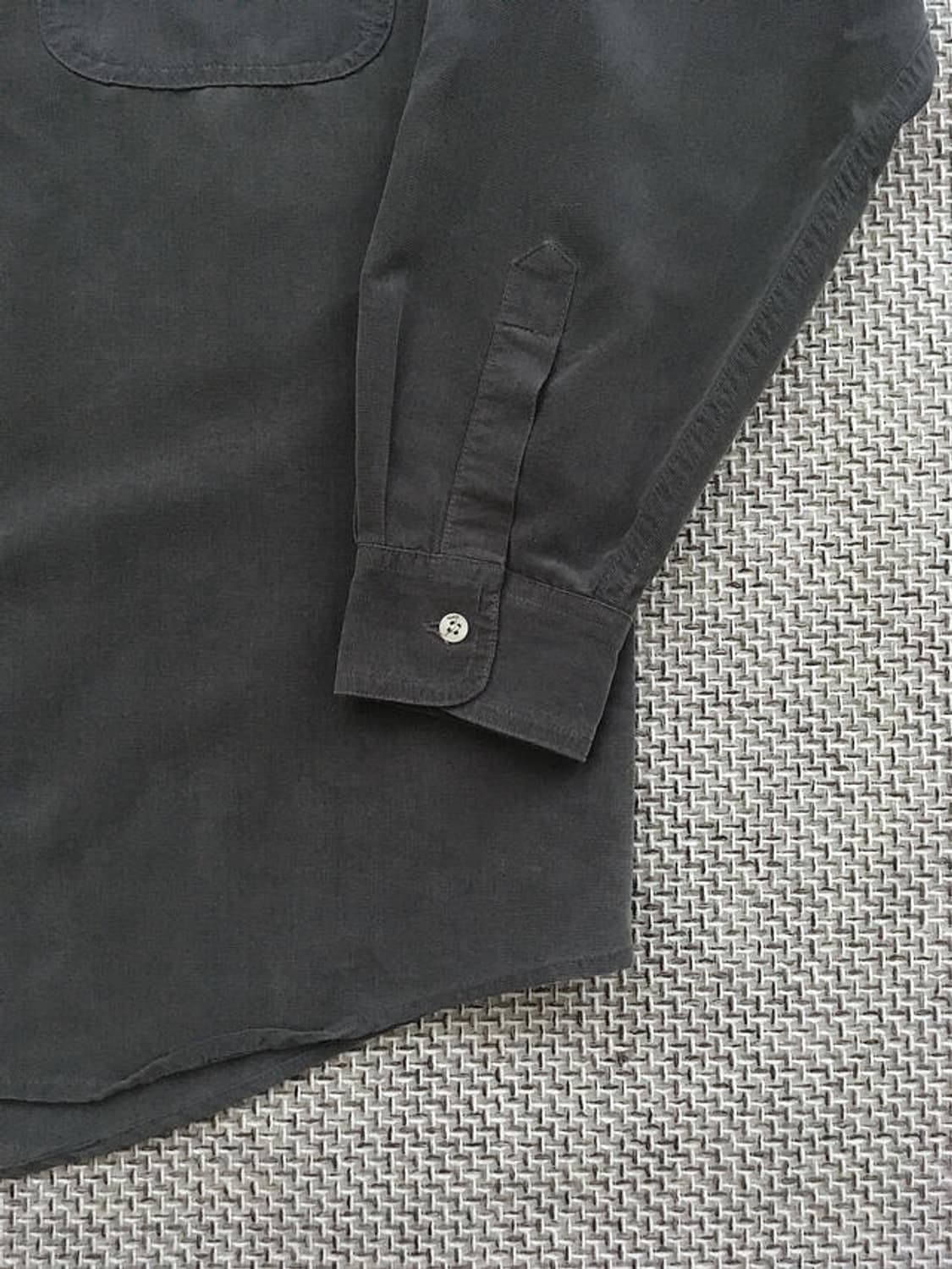 90s chest pocket classic logo b.d shirts 상품이미지5