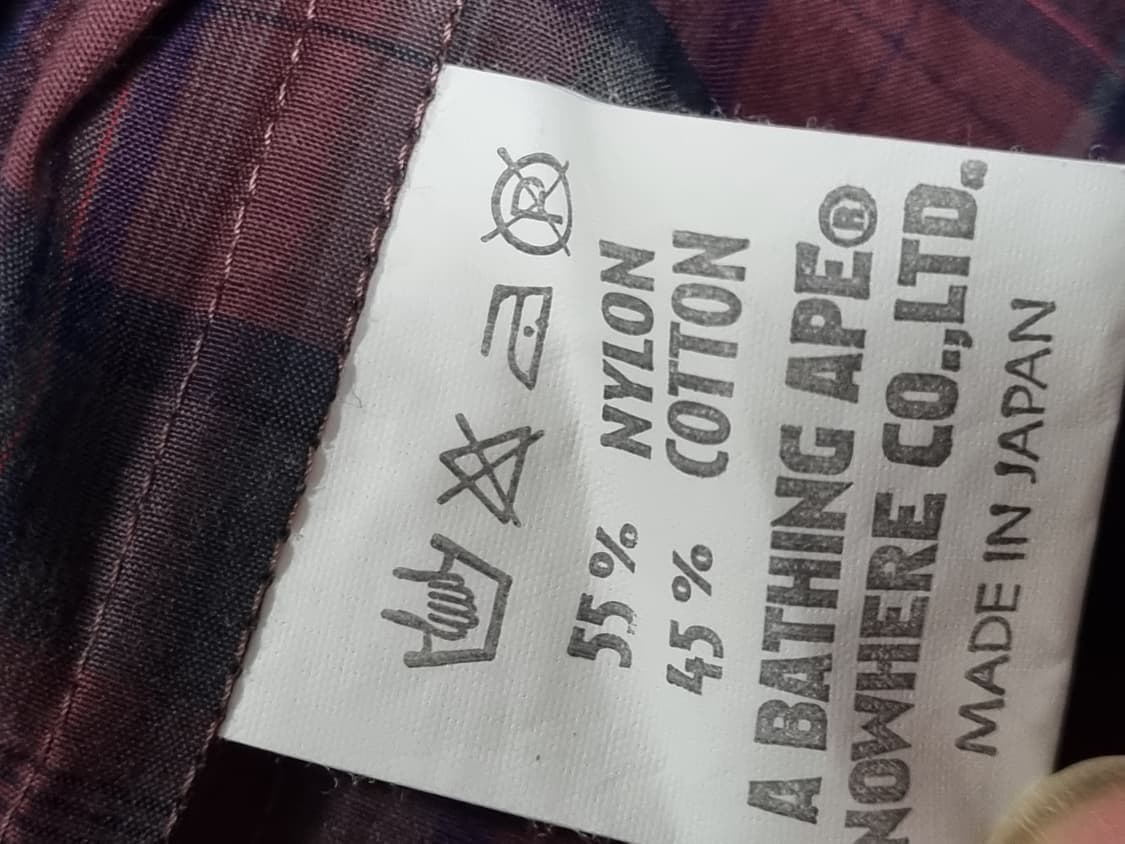 베이프 남성 바람막이 자켓  상품이미지5