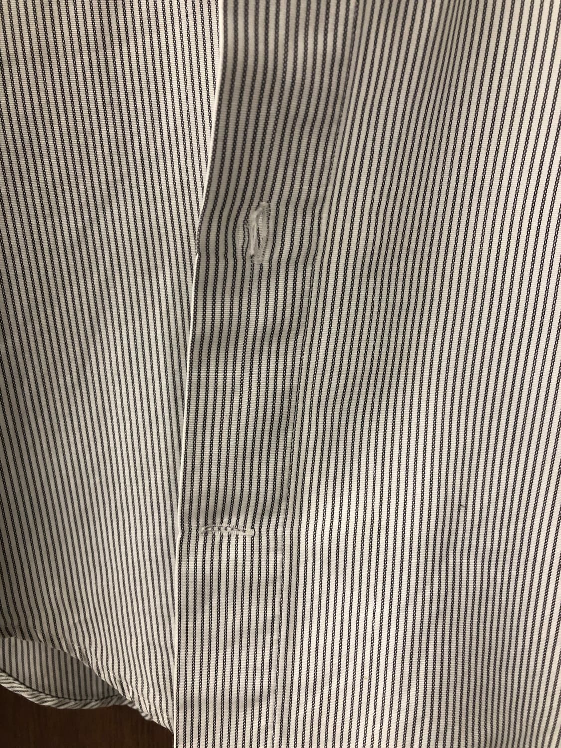 드리스반노튼 스트라이프 밀리터리 셔츠 46 상품이미지4