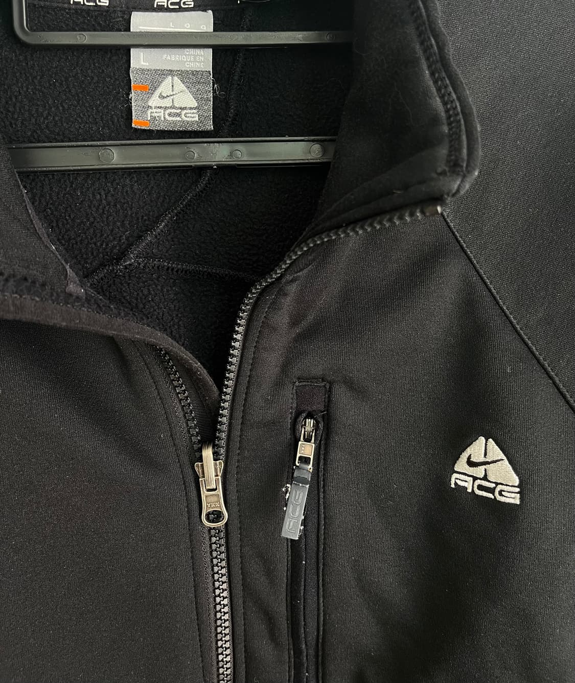 정품 나이키 ACG 집업 자켓 블랙 (L size) 상품이미지4