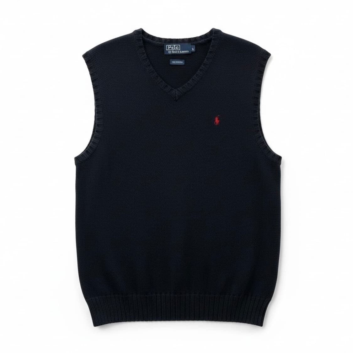 폴로 랄프로렌 니트 조끼 네이비 S 상품이미지1