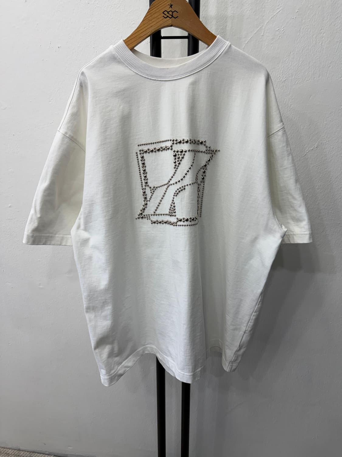 정품) 웰던 오버핏 반팔티 S 상품이미지1