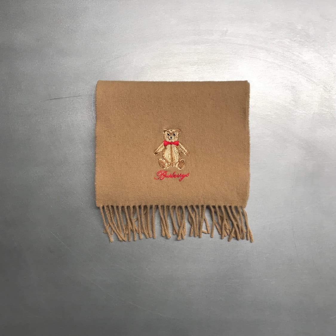 버버리 정품 램스울 베어 머플러 베이지 상품이미지2