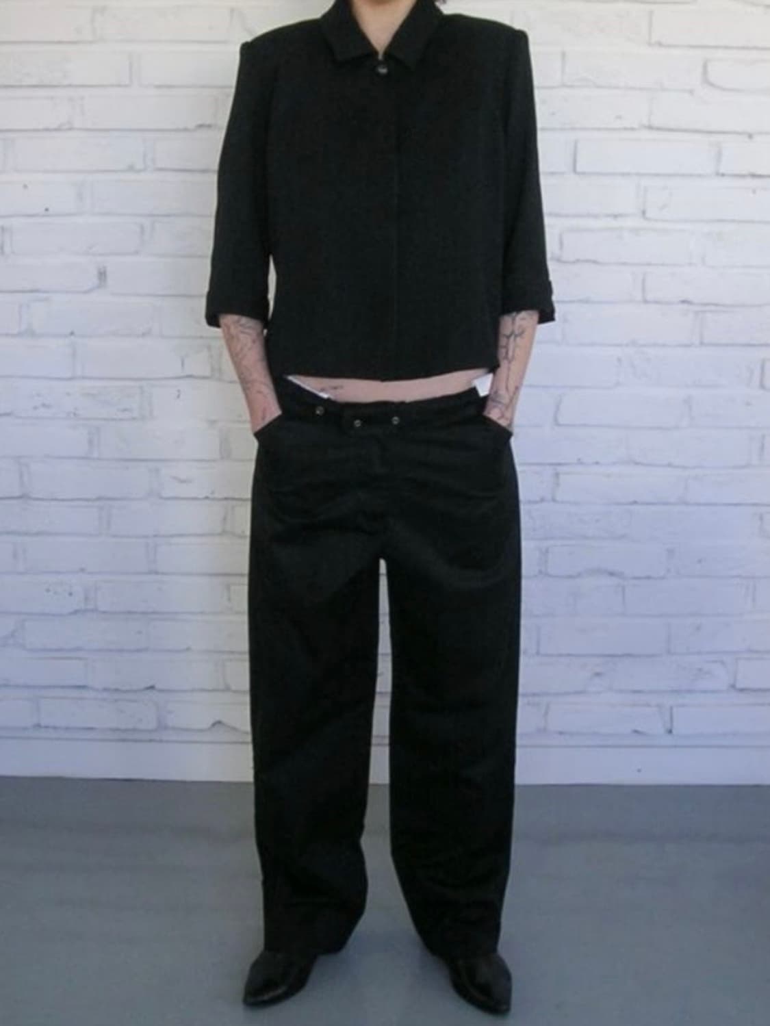 에옹쓰 eonts 84 work pants - black 상품이미지1