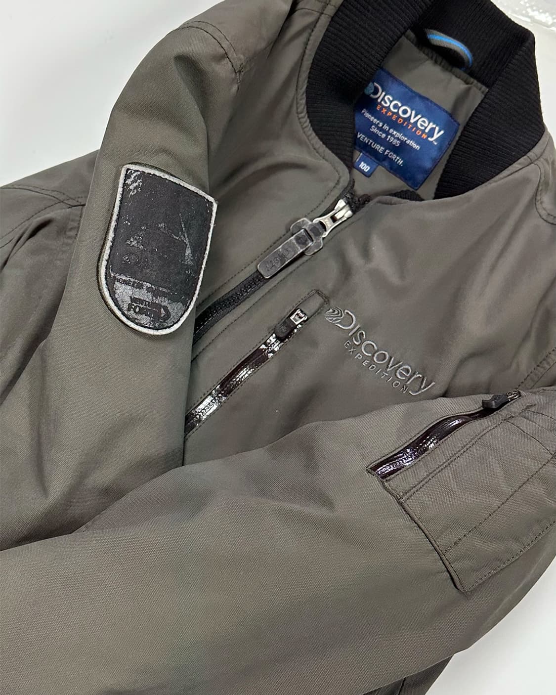 디스커버리 누빔 ma-1 항공점퍼 상품이미지3