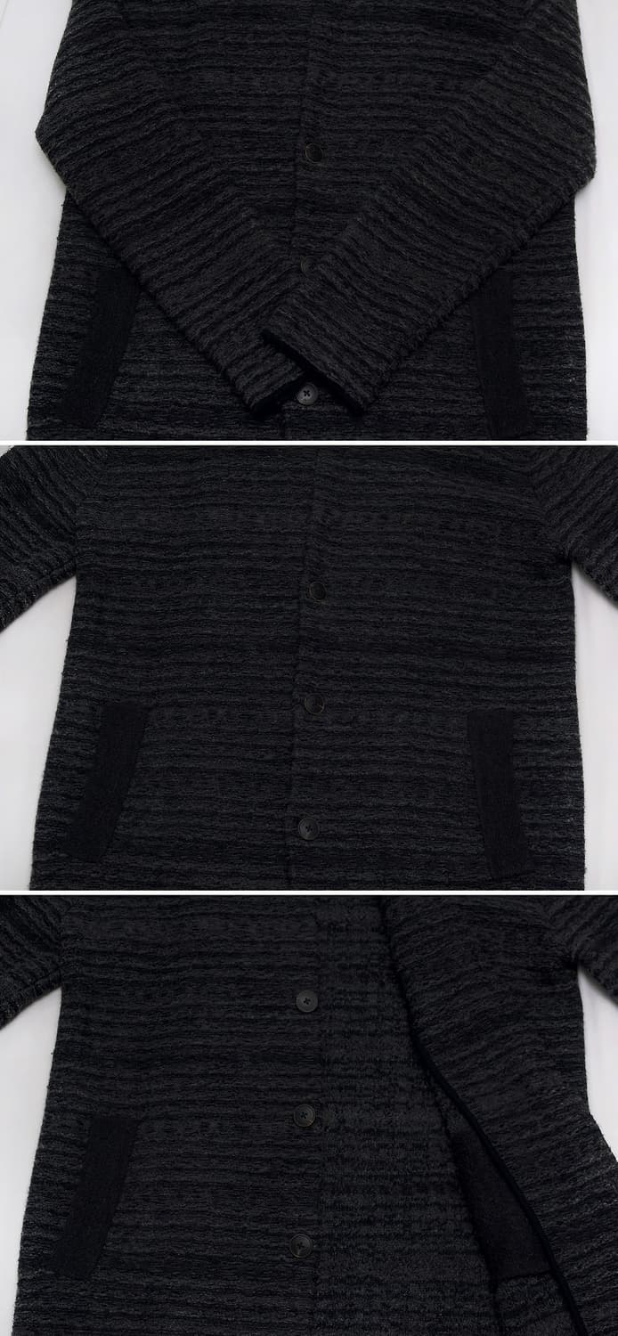 시리즈 (series) 부클 트위드 니트 가디건 롱자켓 (100-105) 상품이미지5