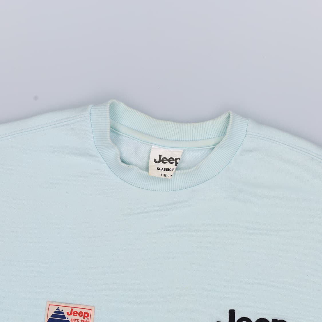 M 지프 패치 맨투맨 0407H1 상품이미지3