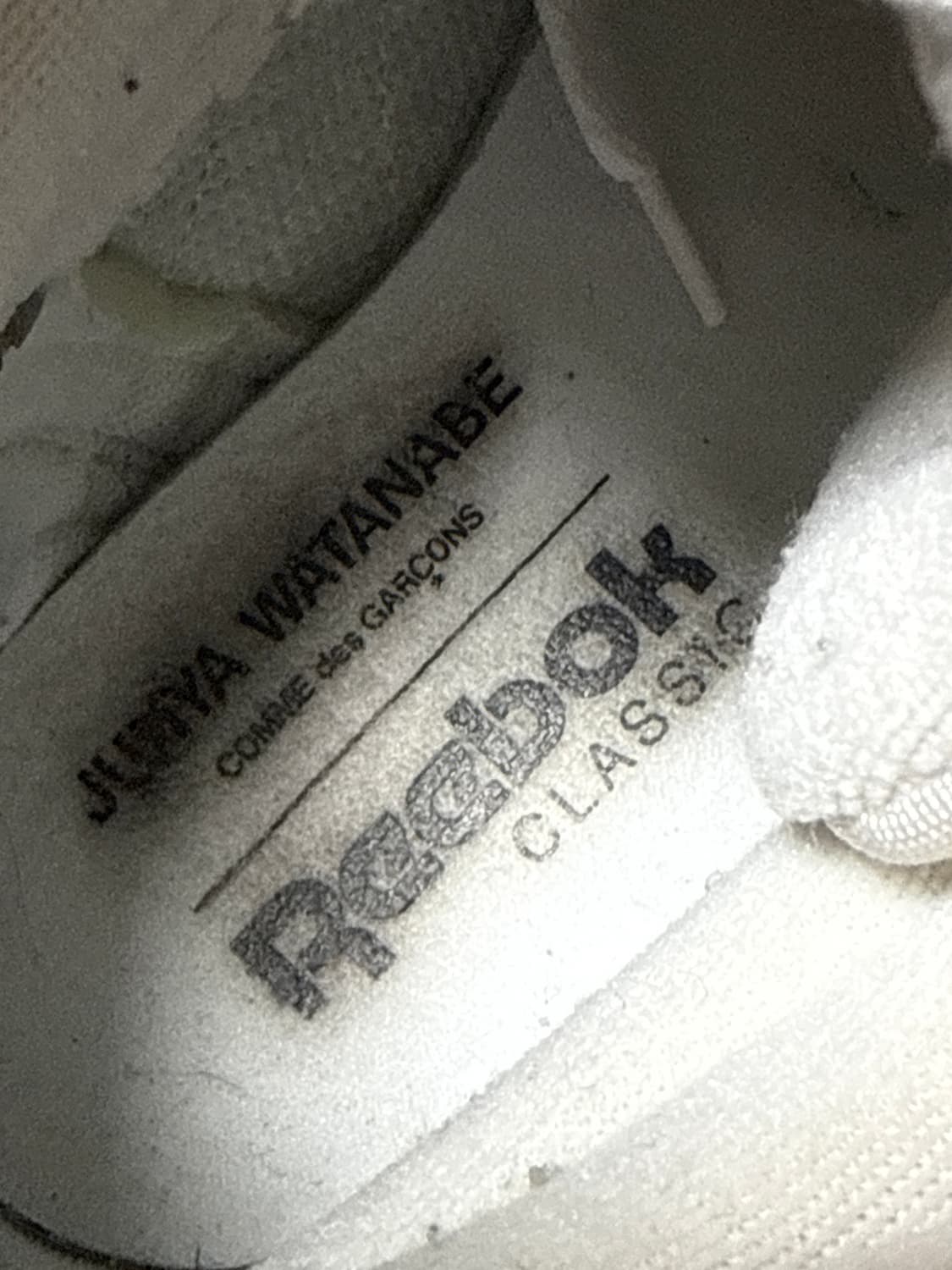 준야와타나베 꼼데 x 리복 클래식 하이 상품이미지6