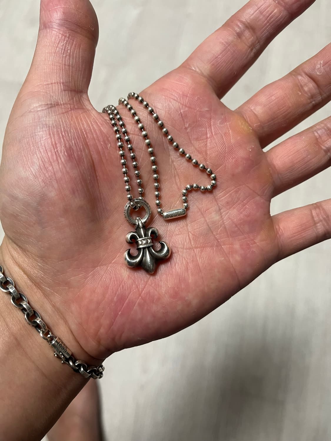 크롬하츠 bs플레어 참 + 볼체인 20인치 상품이미지1