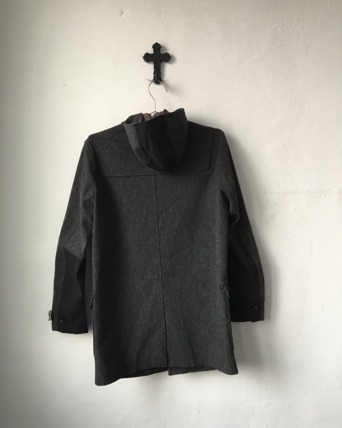 Duffle button point hood coat 상품이미지3