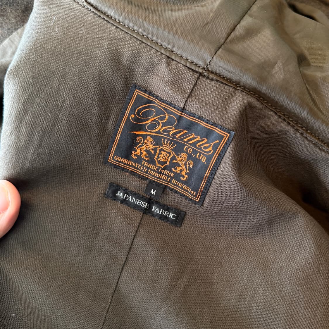 빔즈 일본 원단 라쿤퍼 피쉬테일 베이스 자켓 상품이미지9