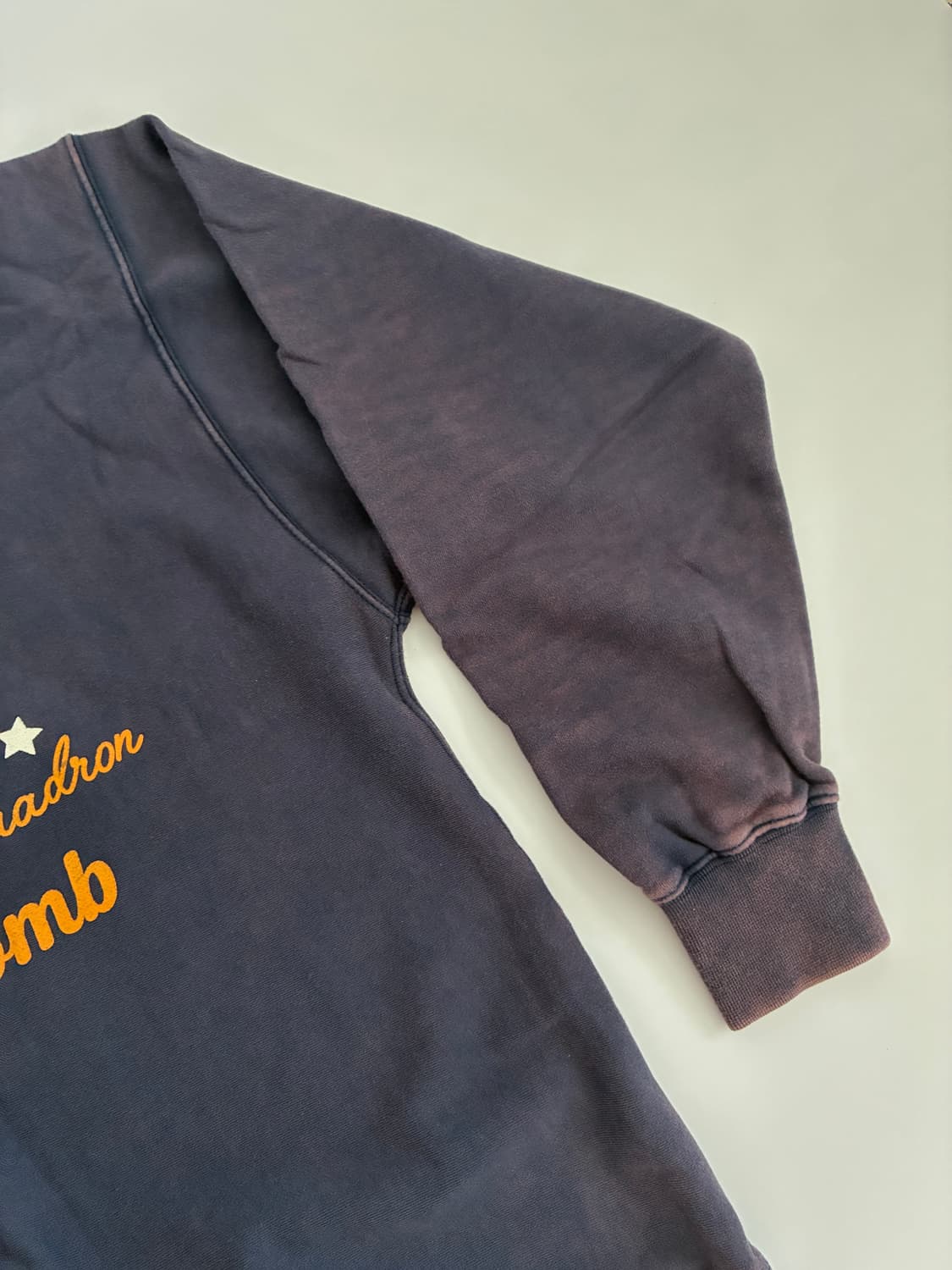 아웃스탠딩 밀리터리 맨투맨 네이비 상품이미지5