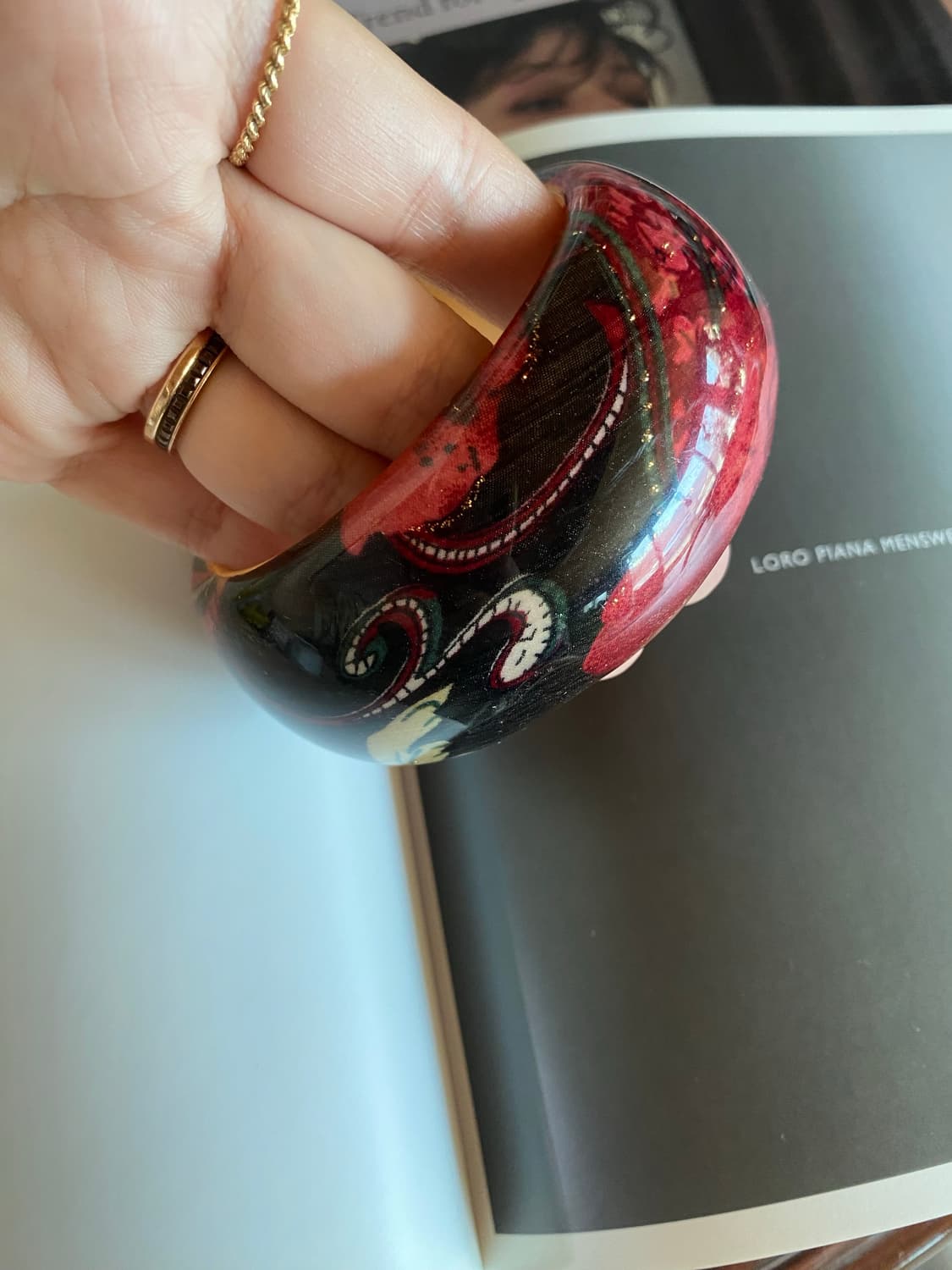 빈티지 플라워 뱅글 팔찌 상품이미지5