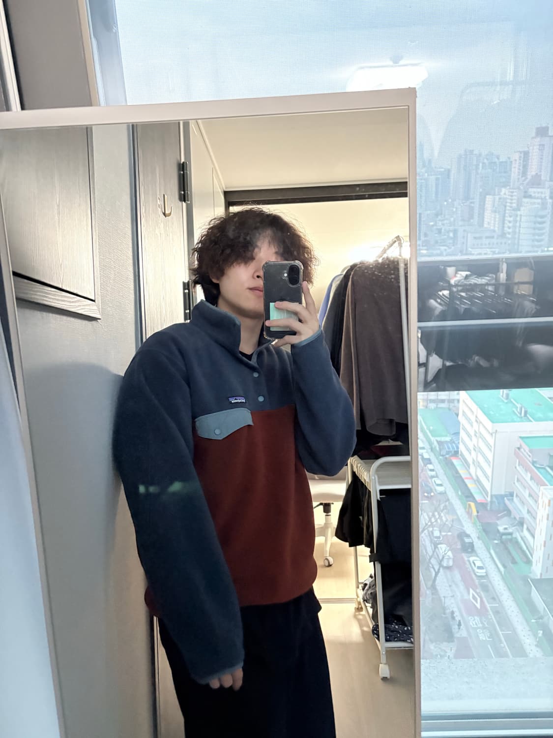 (M) 파타고니아 신칠라 브라운 그레이 투톤 상품이미지3