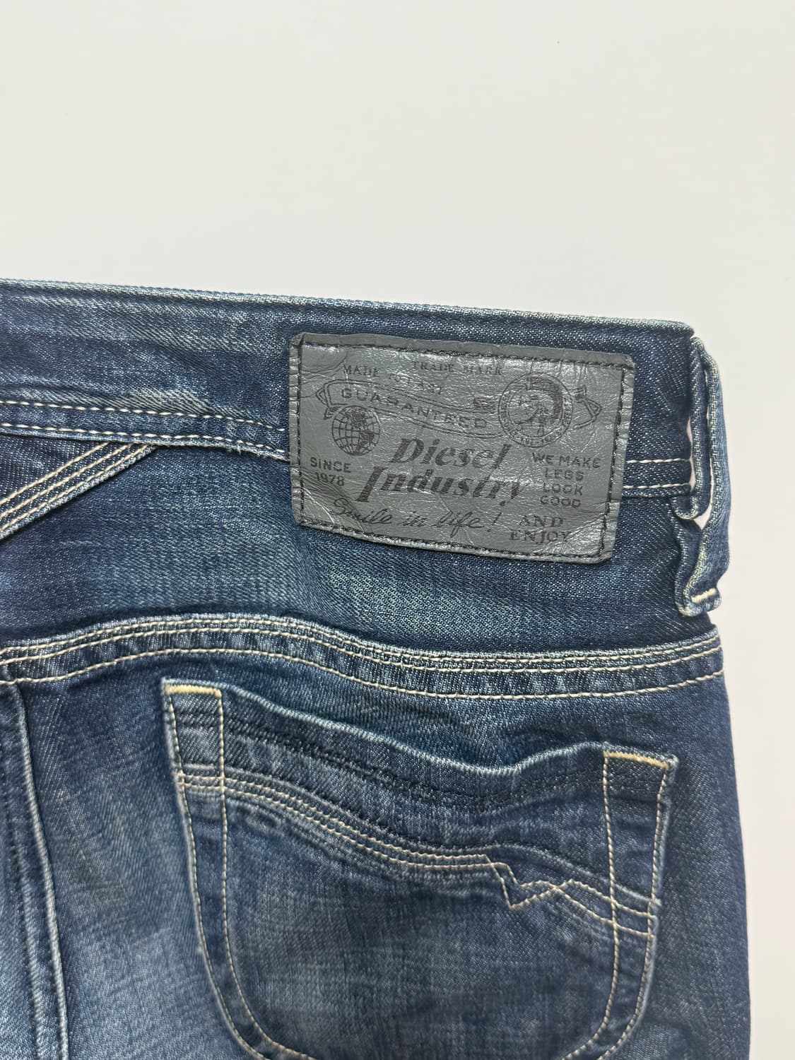 디젤 빈티지 워싱 슬림핏 스키니 데님팬츠 상품이미지5