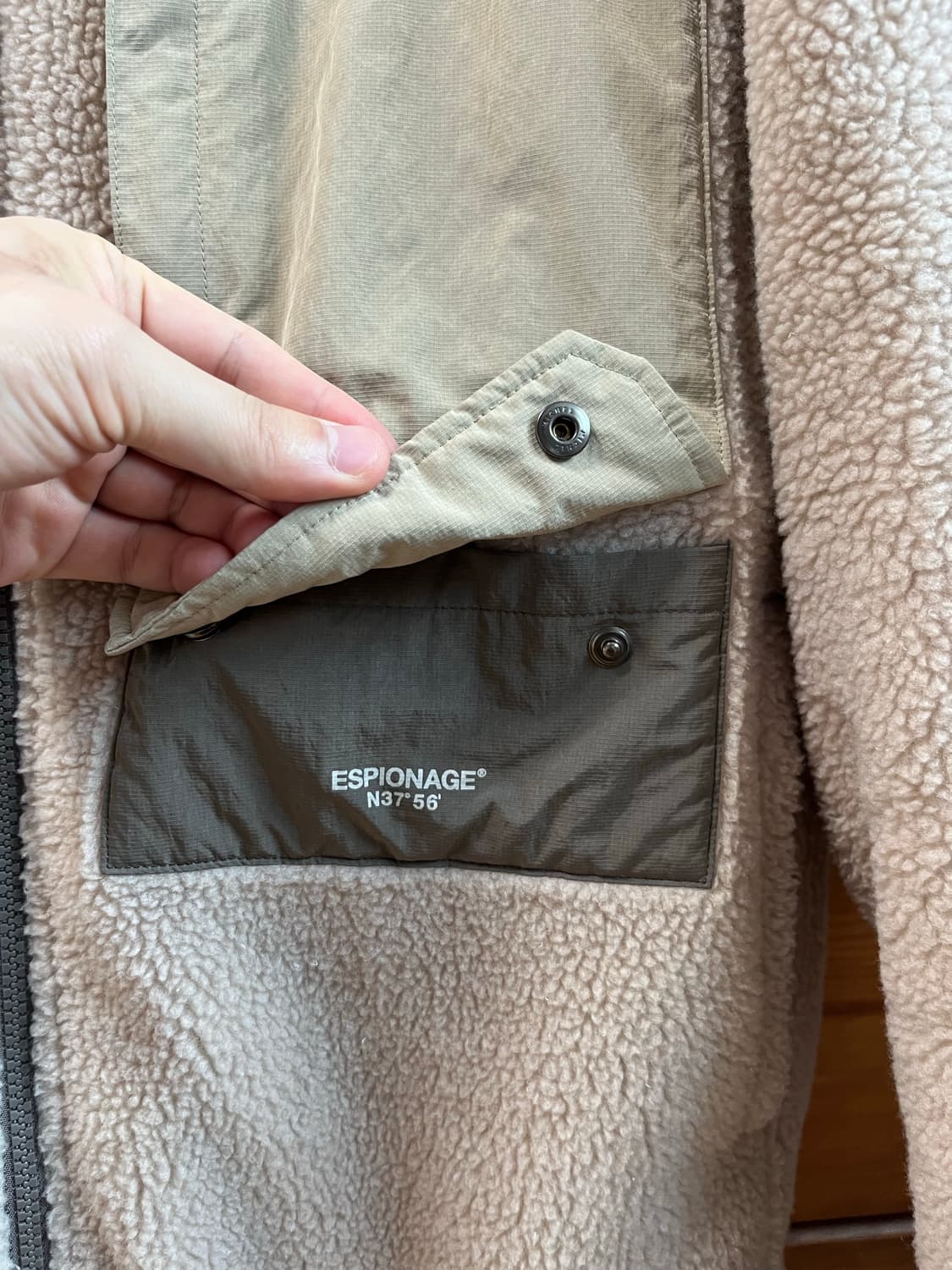 espionage fleece jacket 상품이미지5