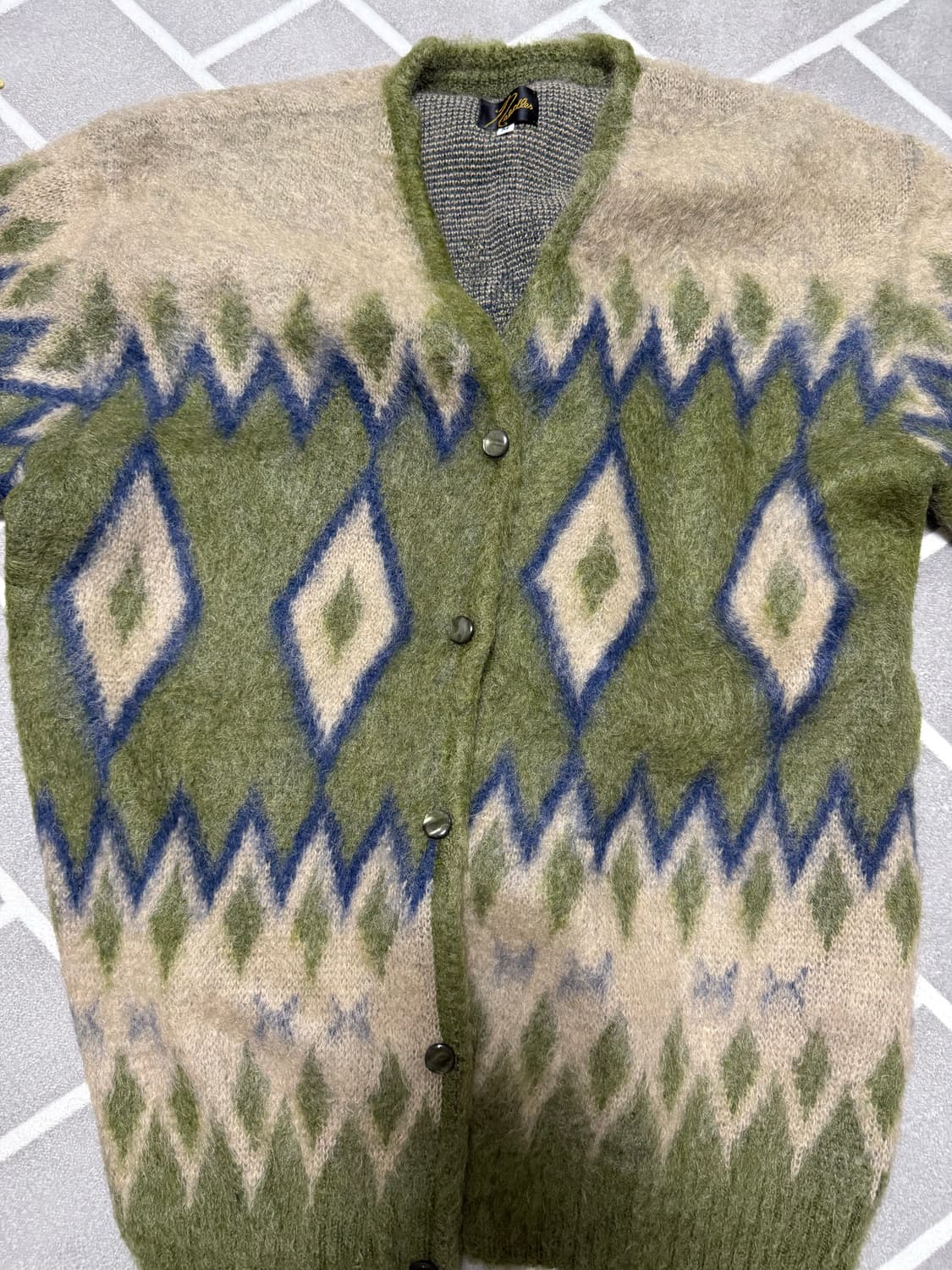 니들스 모헤어 가디건 상품이미지1