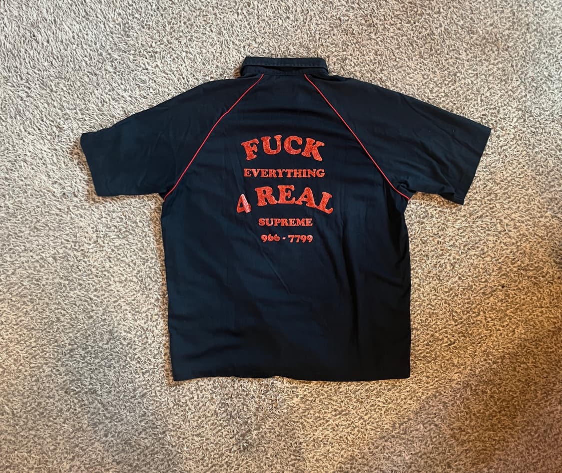 Supreme Fuck Everything S/S Work Shirt 상품이미지4
