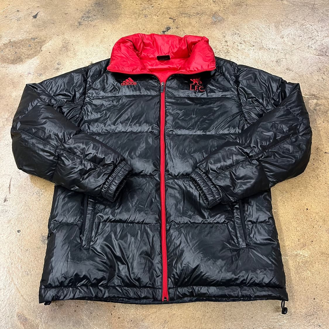 아디다스 리버풀 검빨 숏패딩 95 상품이미지2