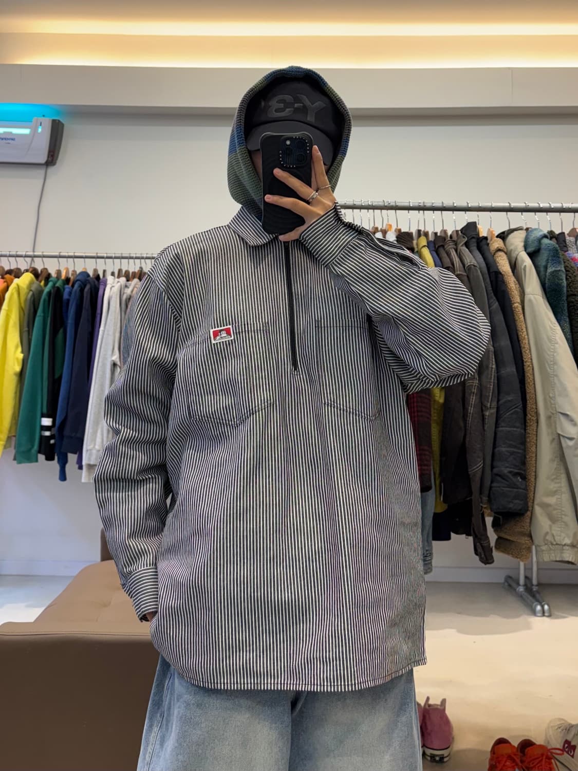 미제 벤데이비스 히코리 반집업 상품이미지5