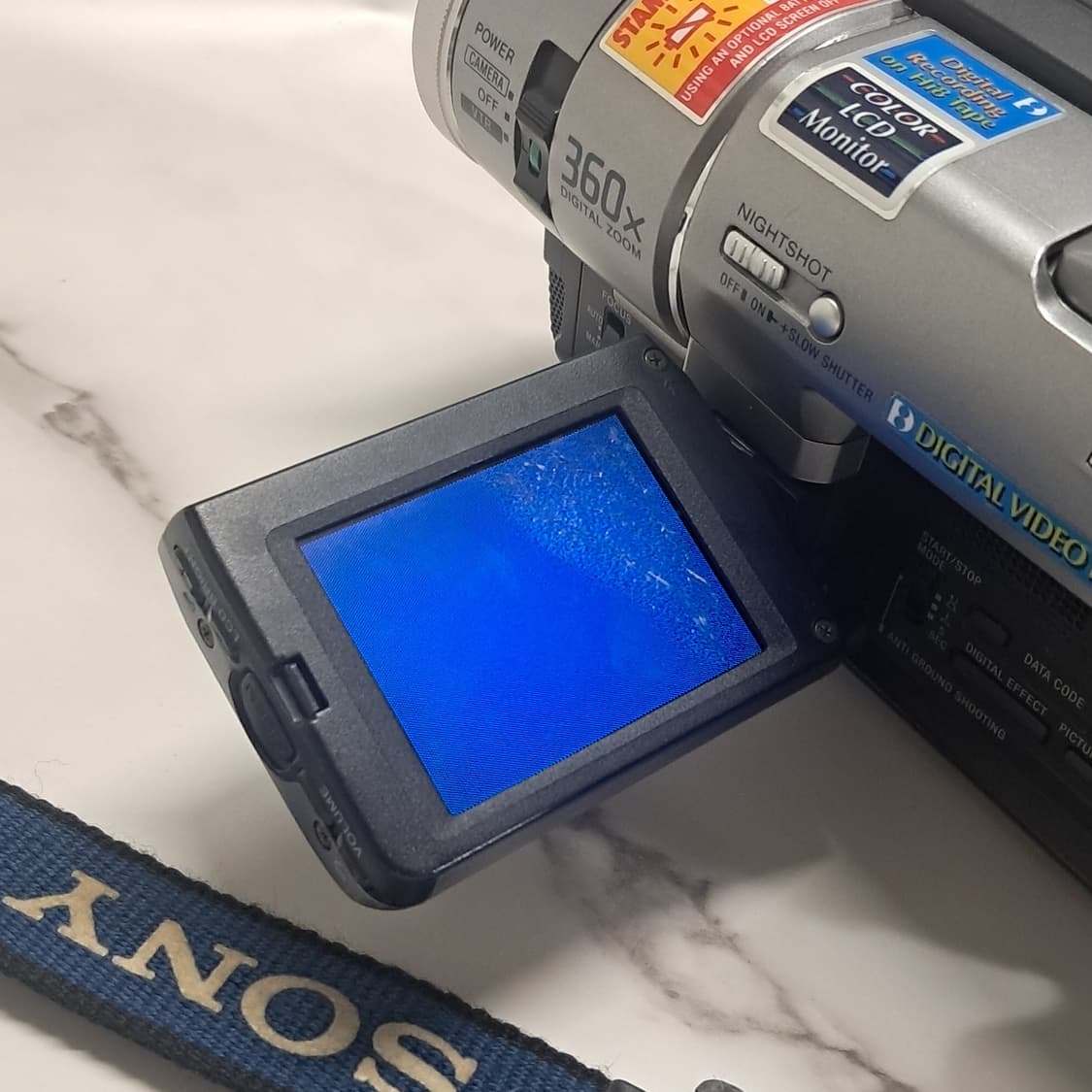 하자있음) 소니 핸디캠 8mm DCR-TRV110 빈티지 캠코더 상품이미지7