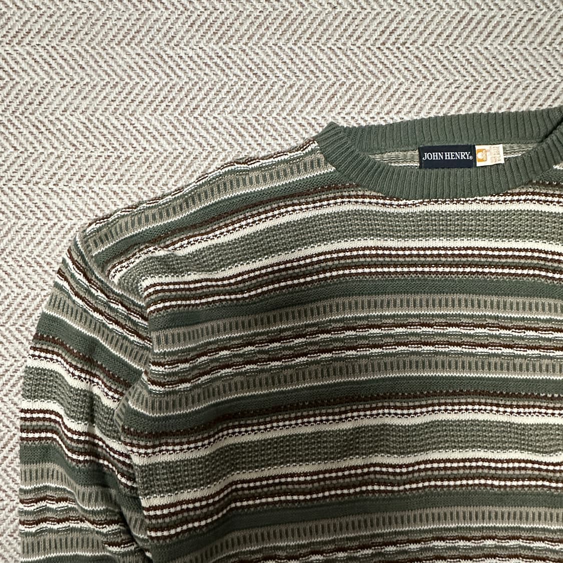 VINTAGE usa made cotton 100% knit 상품이미지3