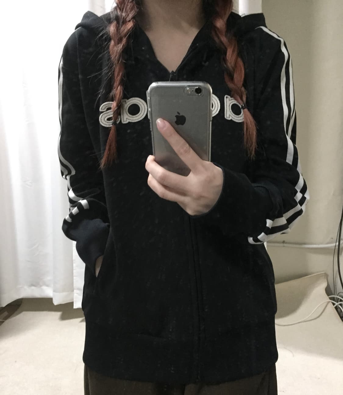 아디다스 블랙 화이트 검흰 후드집업 트랙탑 상품이미지1