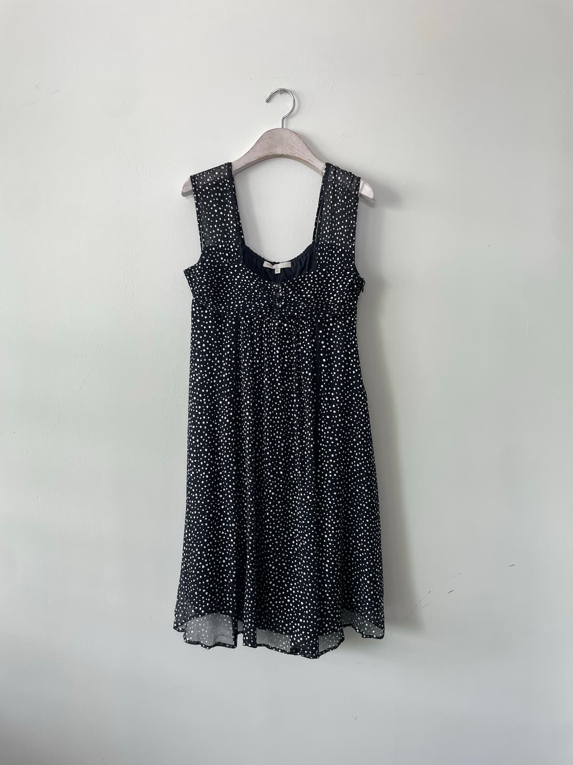 maje silver dot silk dress 상품이미지1